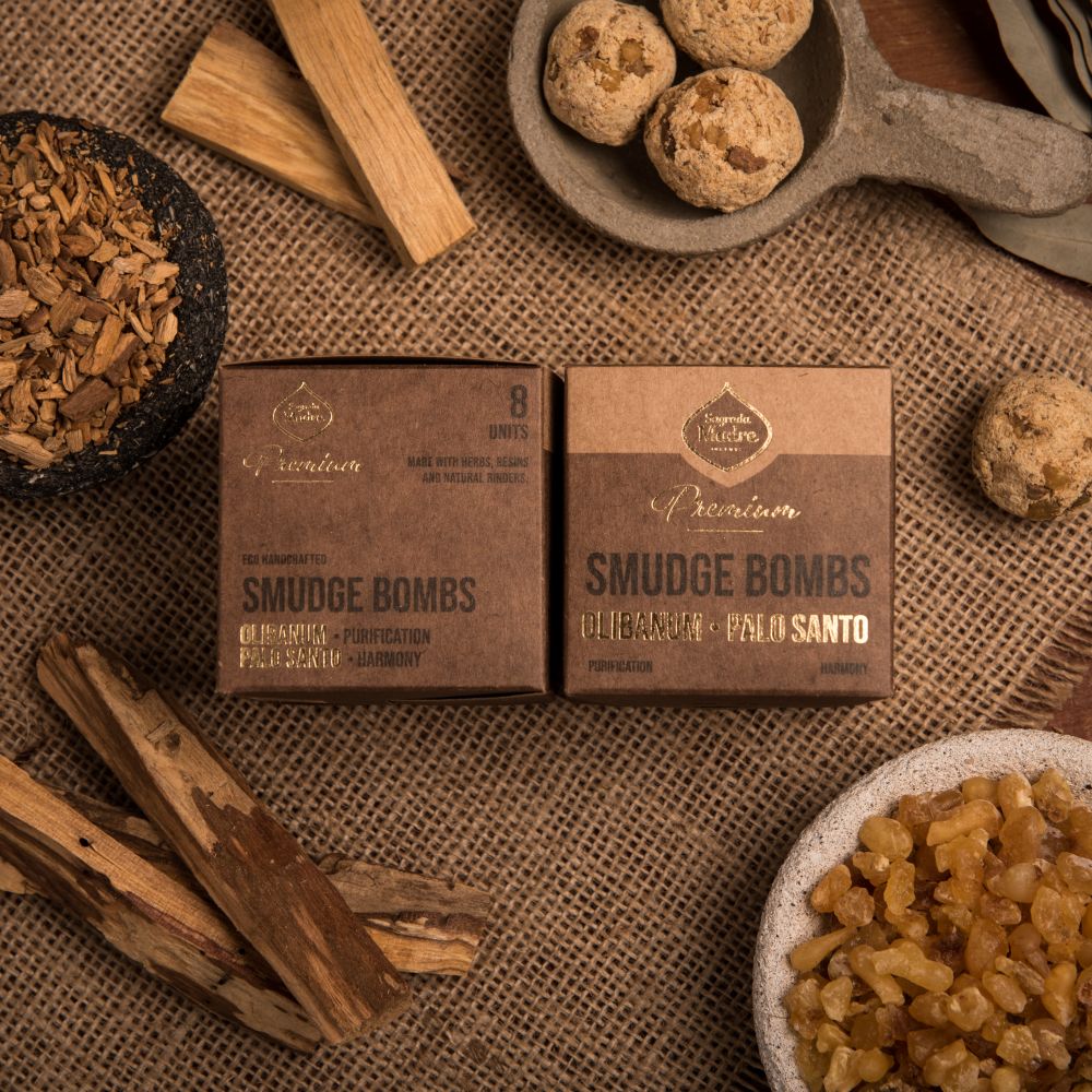 Bile Fumigație Tămâie & Palo Santo – Sagrada Madre - imagine 2