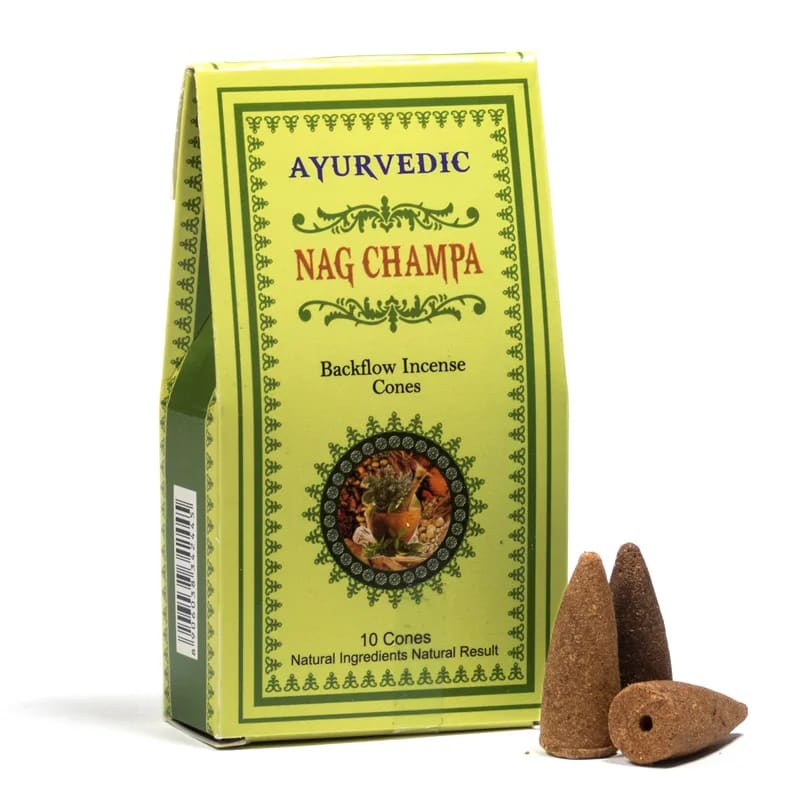 Conuri Parfumate Nag Champa - Ayurvedic