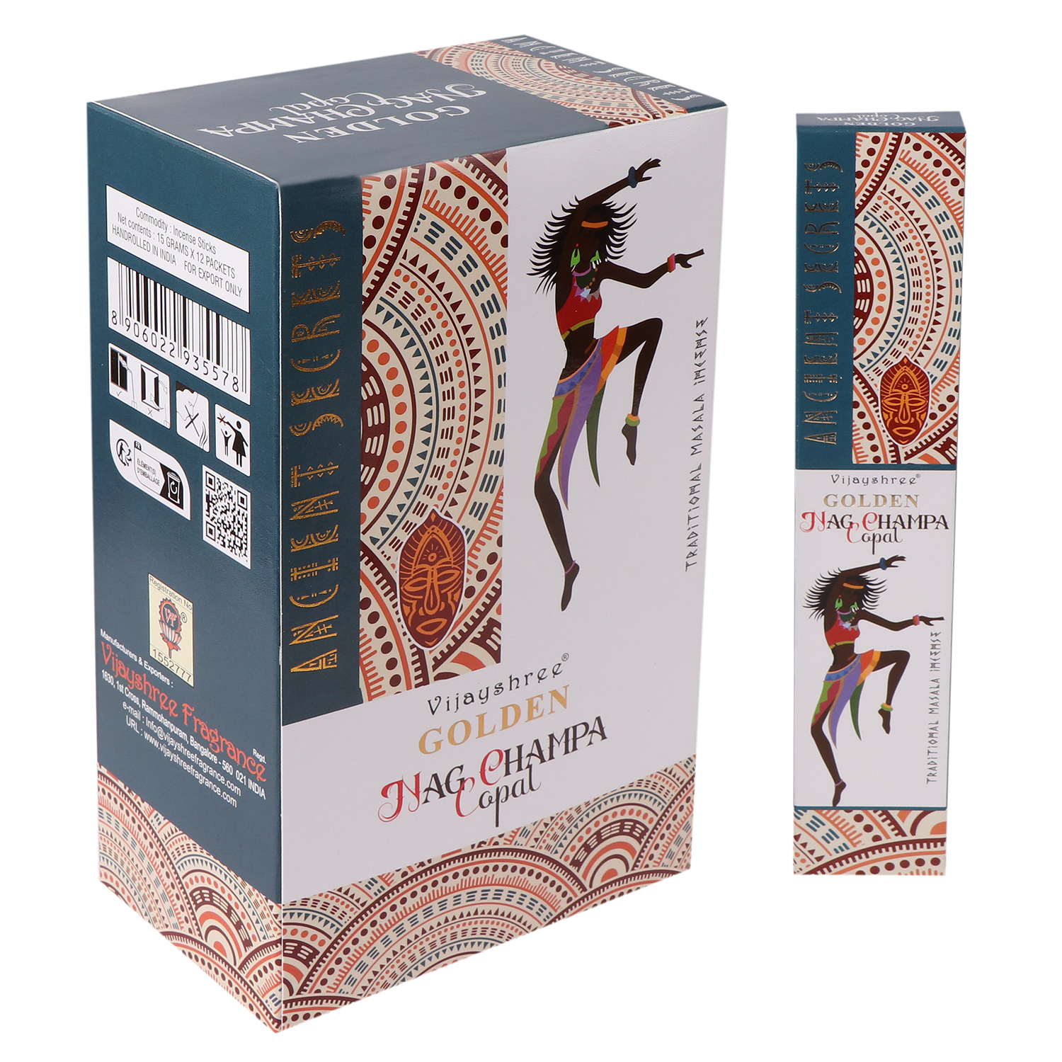 Bețișoare Copal & Nag Champa - VijayShree - imagine 2