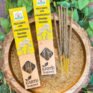 Bețișoare Palo Santo & Mușețel - Earth Inspired – Namaste India