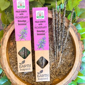 Bețișoare Palo Santo & Rozmarin - Earth Inspired – Namaste India