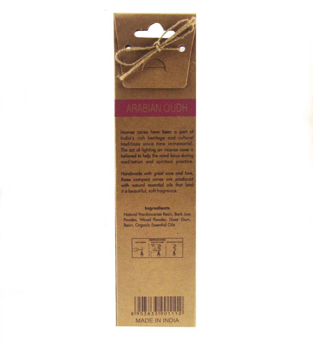 Organic Goodness Conuri Arabian Oudh – Song of India - imagine 4