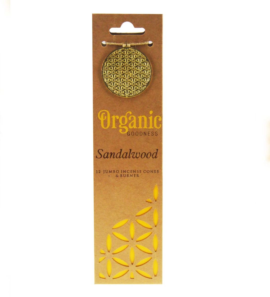 Organic Goodness Conuri Lemn Santal – Song of India - imagine 3