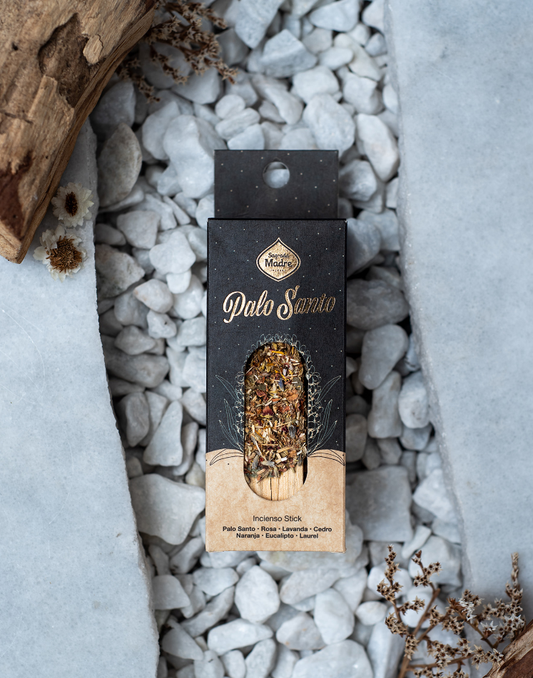 Lemn de Palo Santo - Sagrada Madre cu plante - imagine 3