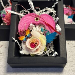 Mărţişor Poetic "Boboc" - Odorizant Artizanal din Ceară de Soia