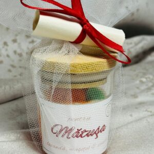 Lumânare Artizanală cu Scrisoare - Mătușa