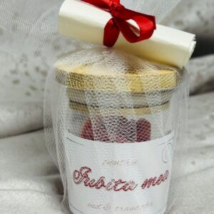 Lumânare Artizanală cu Scrisoare - Iubita mea