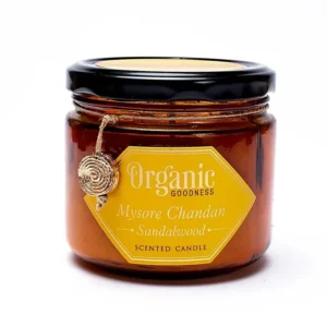Lumânare Organic Goodness - Mysore Chandan Sandalwood