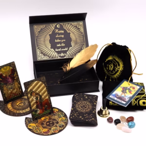 SET Tarot Folie de Aur - Lasă Magia să Înceapă