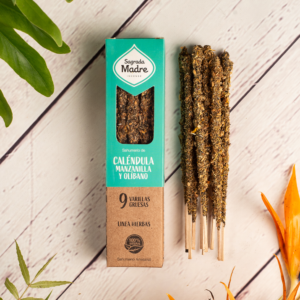 Betișoare Naturale Salvie Gălbenele & Mușețel – Sagrada Madre