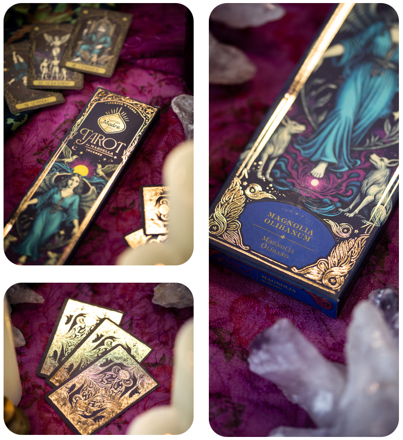 Bețișoare Tarot – Magnolie & Tămâie - Sagrada Madre - imagine 3