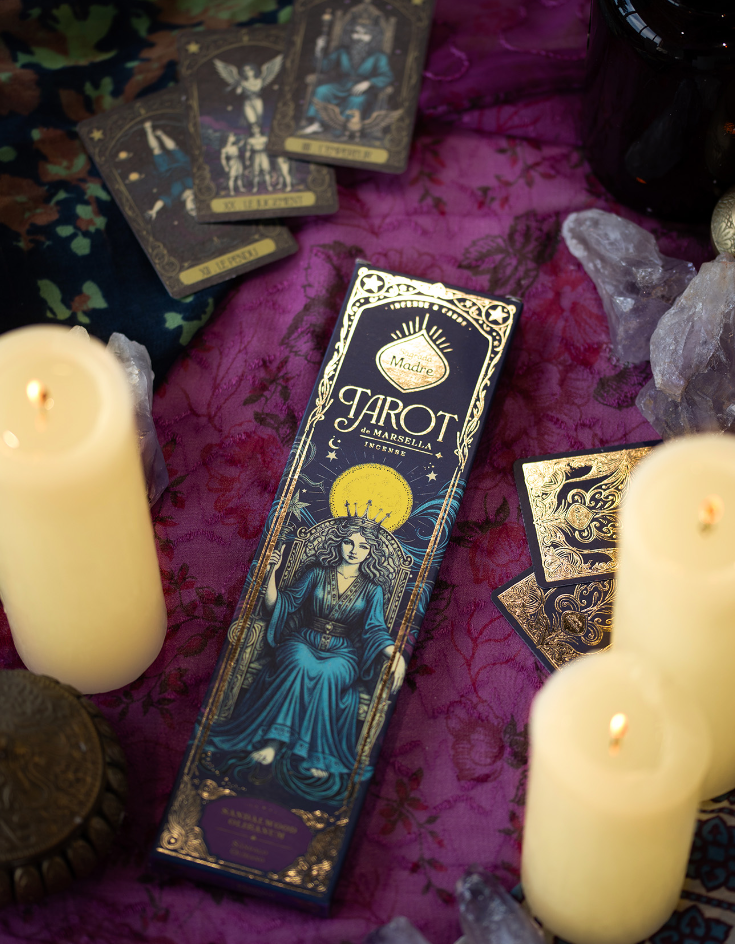 Bețișoare Tarot – Lemn de Santal & Tămâie - Sagrada Madre - imagine 2