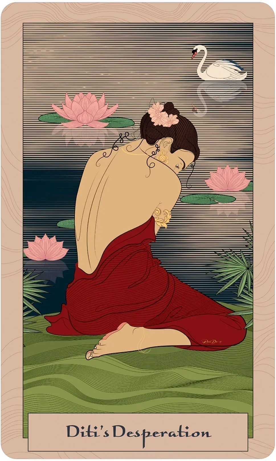 Cărţi Oracol - Wisdom from the Epics of Hind - imagine 3