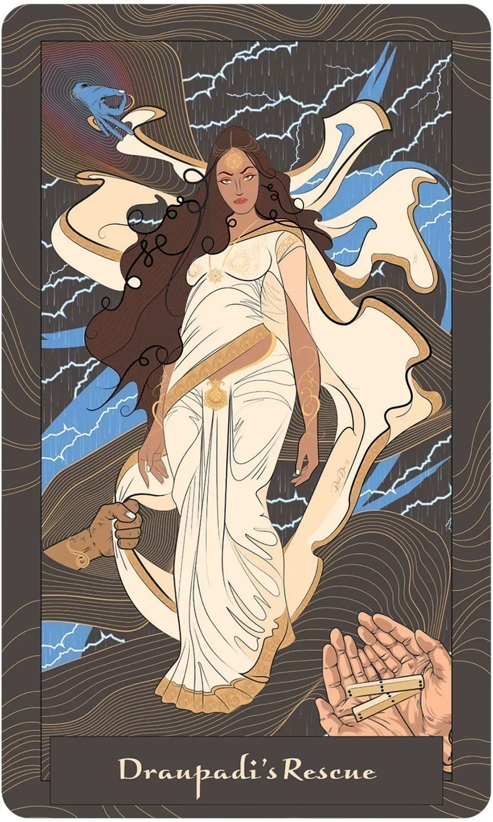 Cărţi Oracol - Wisdom from the Epics of Hind - imagine 2