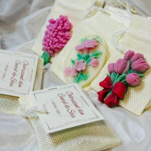 Mini Odorizant Ceară Soia - Velvet Rose