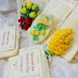 Mini Odorizant Ceară Soia - Oud & Bergamotă