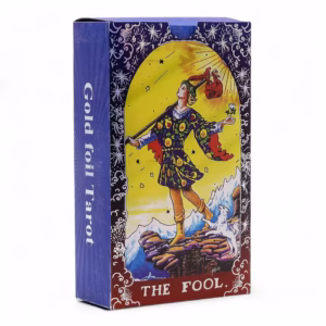 Set Tarot cu Folie Albastră – Lasă Magia să Înceapă