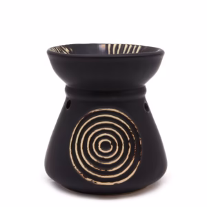 Suport Oil burner/Wax Melts - Samsara Black