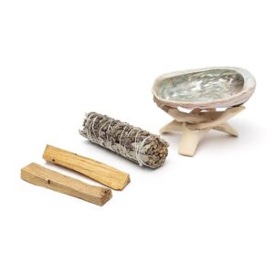 SET Fumigaţie Salvie, Lavandă & Palo Santo