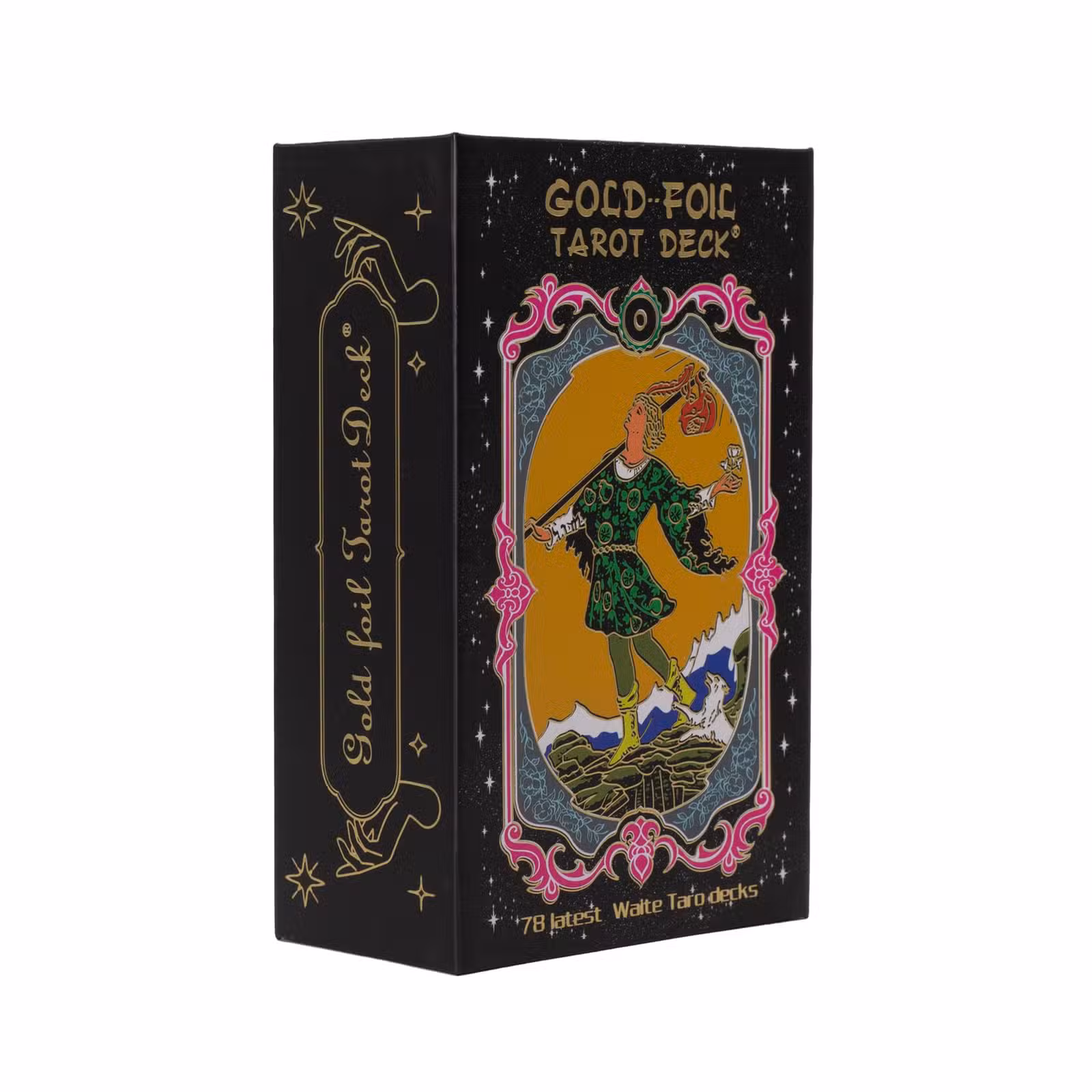 Cărţi Tarot Folie de Aur – Color - imagine 2