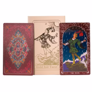 Cărţi Tarot Folie de Aur – Rubiniu