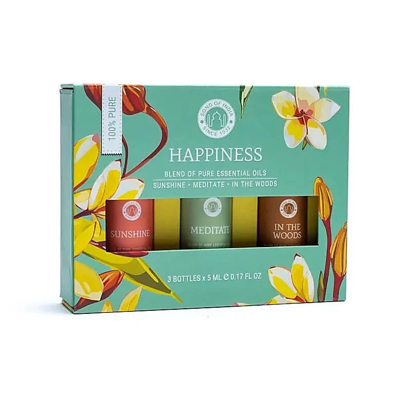 SET Uleiuri Esenţiale Happiness Organic Goodness - Song of India