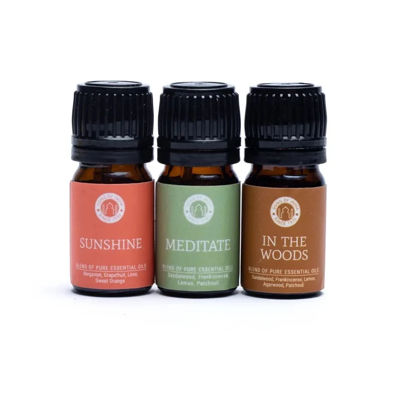 SET Uleiuri Esenţiale Happiness Organic Goodness - Song of India - imagine 2