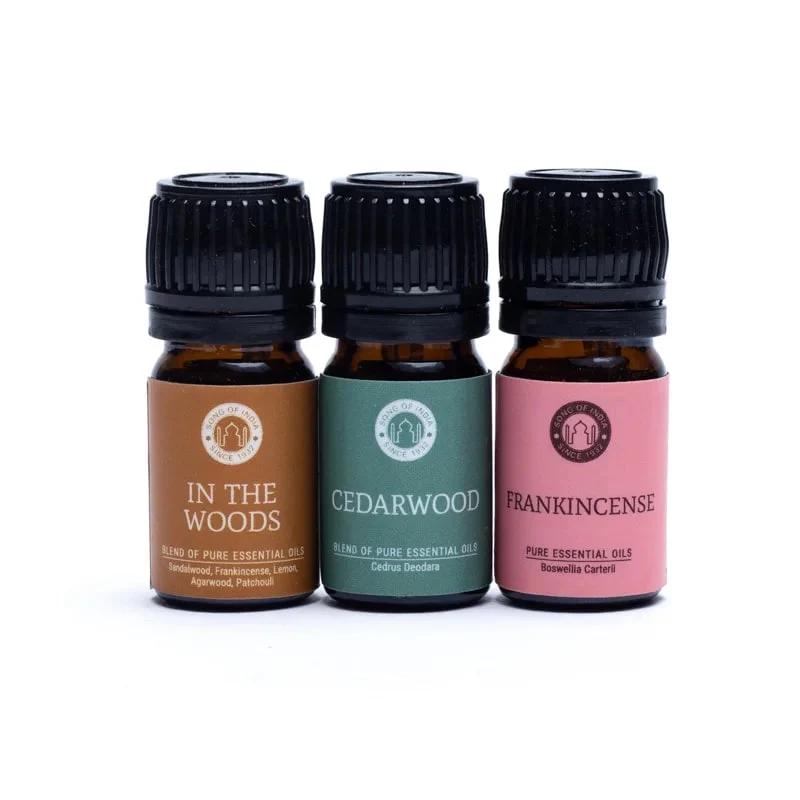 SET Uleiuri Esenţiale Woodsy Organic Goodness - Song of India - imagine 2