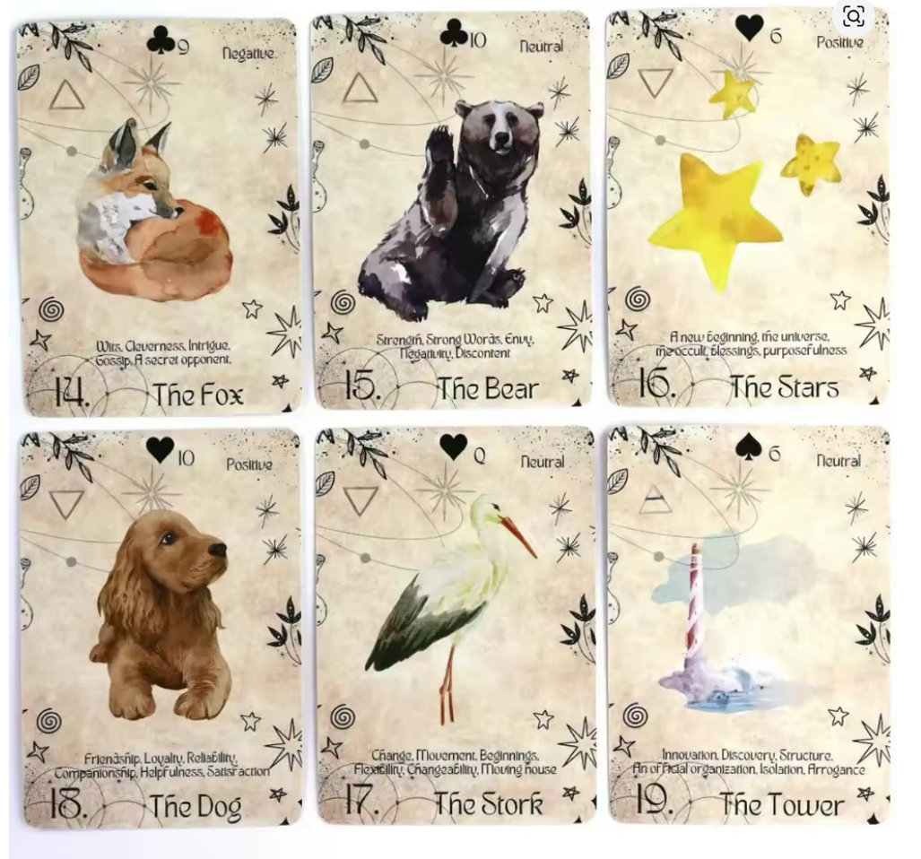 Tarot Lenormand - Modern Design - imagine 3