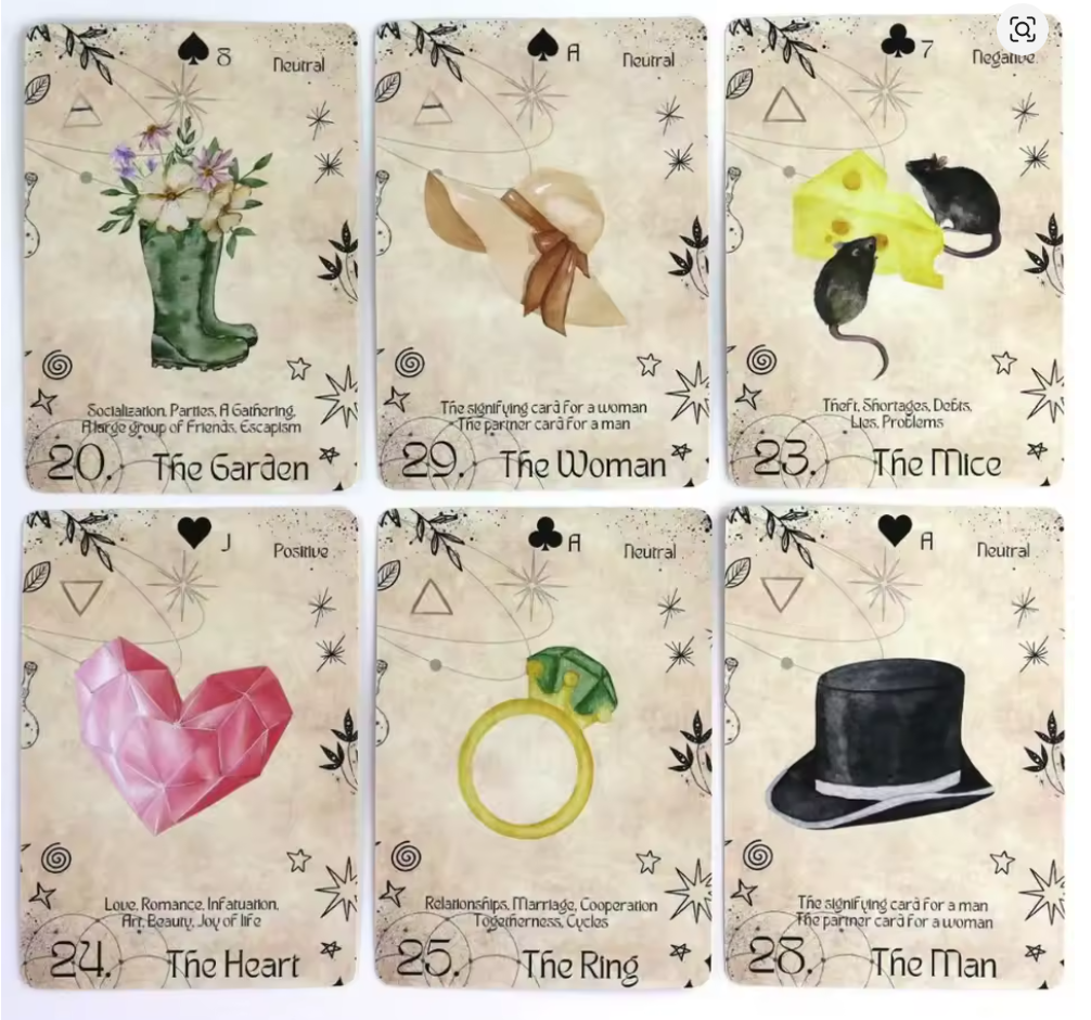 Tarot Lenormand - Modern Design - imagine 4