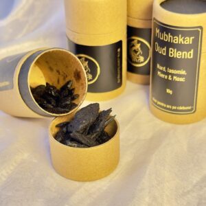Mubhakar Oud Blend - Nard, Iasomie, Miere & Mosc - 10g